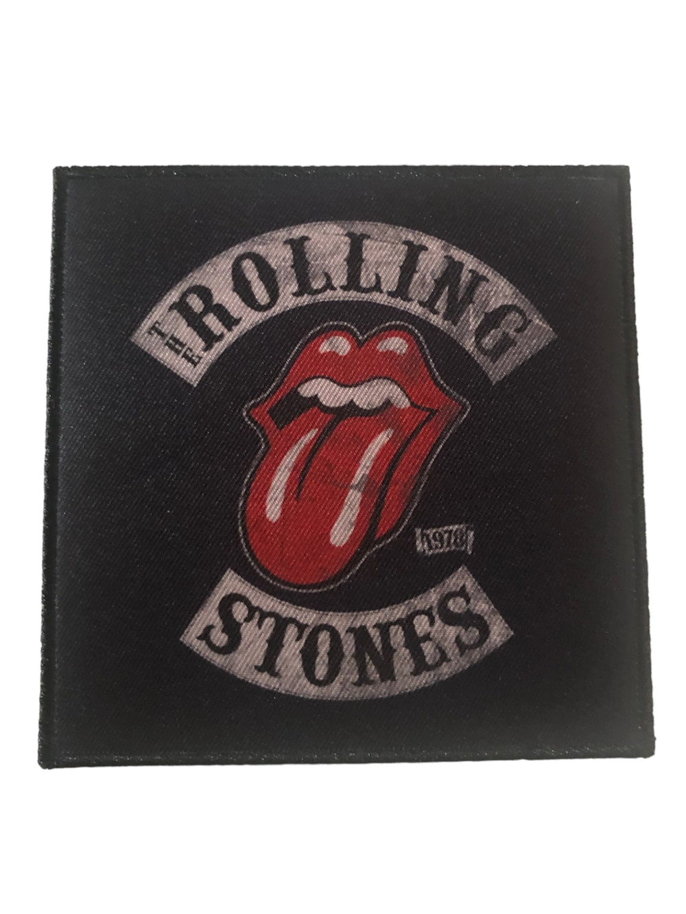 Rolling Stones Tour 78 Official Woven Patch Brand New