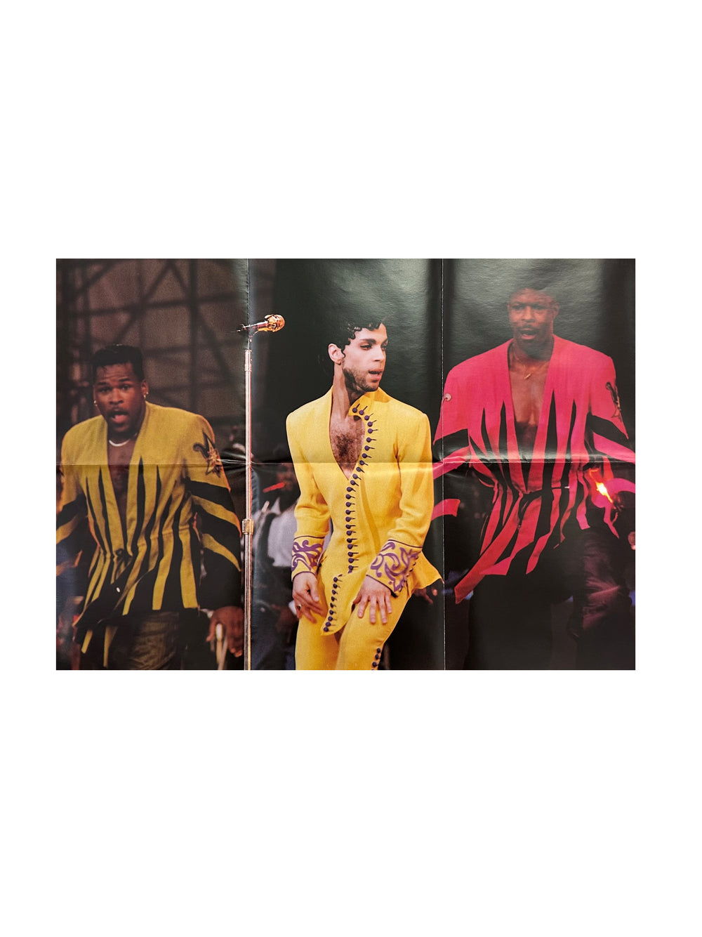 Prince – Diamonds & Pearls Tour Poster Folded  59cm x 42 cm Preloved: 1992