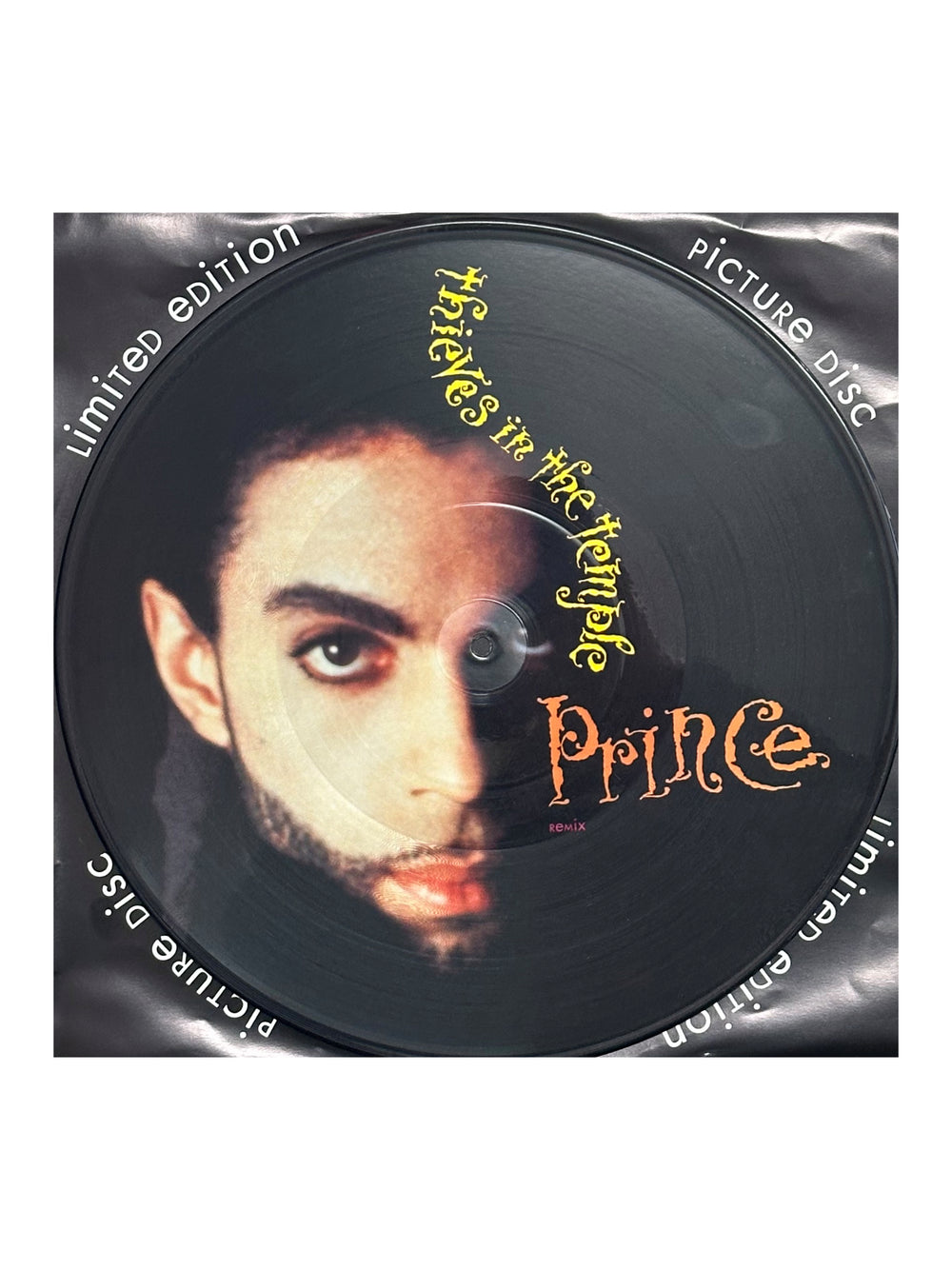 Prince – Thieves In The Temple (Remix) Vinyl 12" Limited Edition Picture Disc UK Preloved 1990