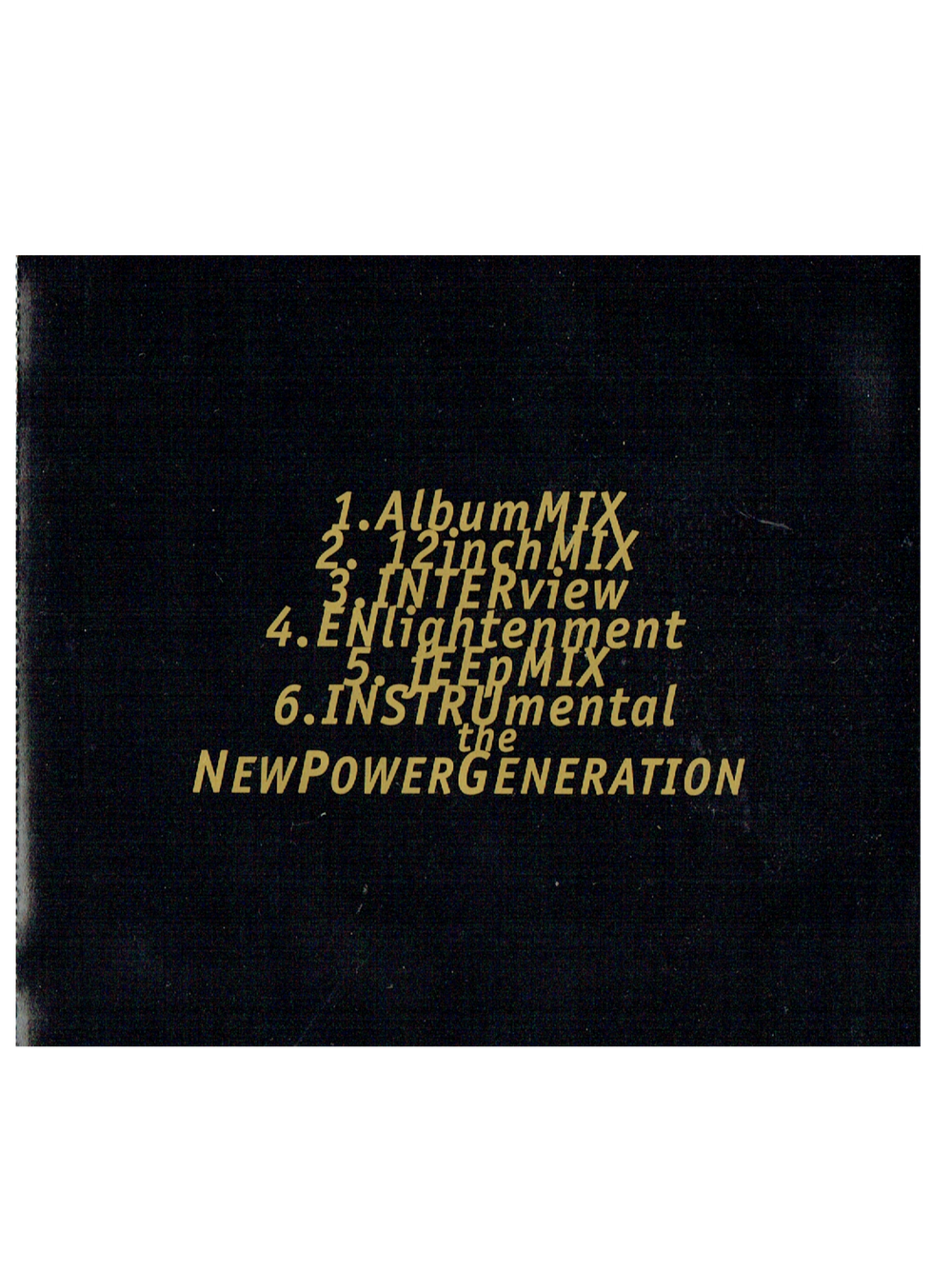Prince – & New Power Generation 2gether CD Single US Preloved: 1993