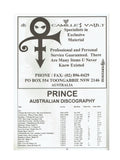 Prince – Australian Record Collector Magazine March April 1995