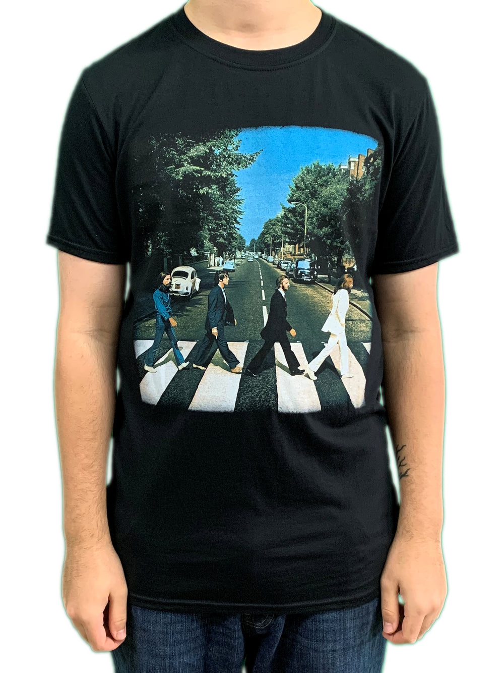Beatles The Abbey Road F&B Print Unisex Official T Shirt Brand New Various Sizes Front & Back
