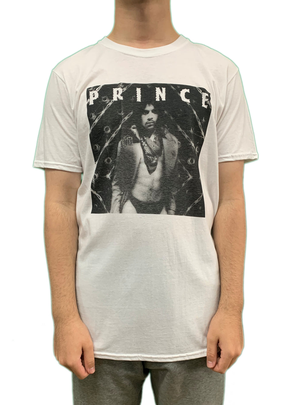 Prince – Dirty Mind Album Front Cover Unisex Official T-Shirt NEW