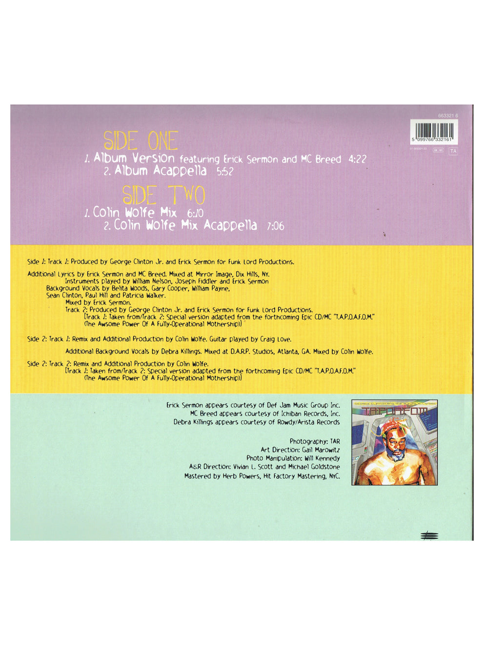 Prince – George Clinton If Anybody Gets Funked Up Vinyl 12" EU Preloved: 1996