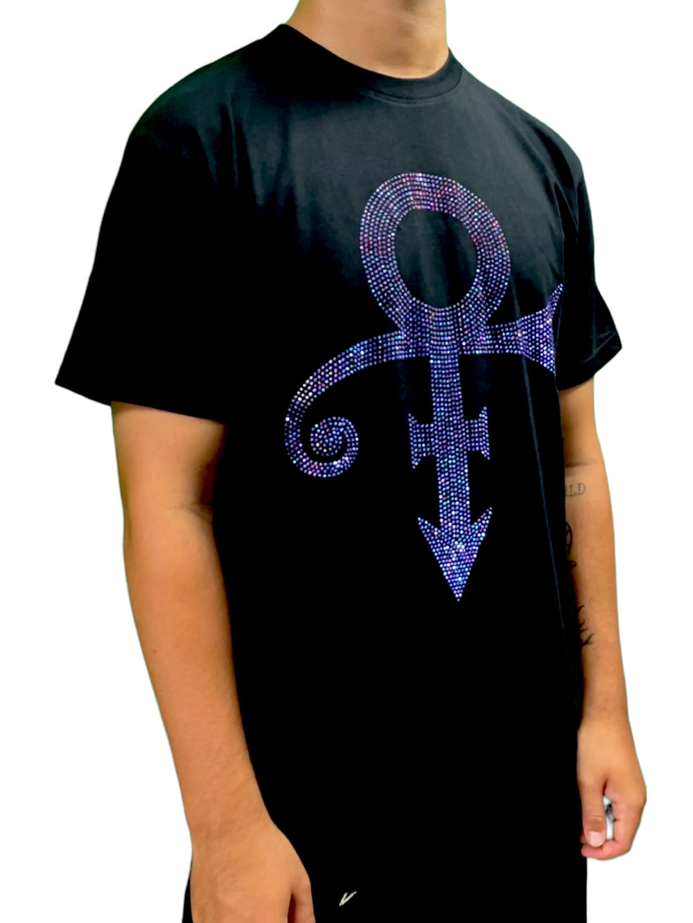 Prince – PURPLE Love Symbol Diamante Official Unisex T-Shirt Various Sizes NEW