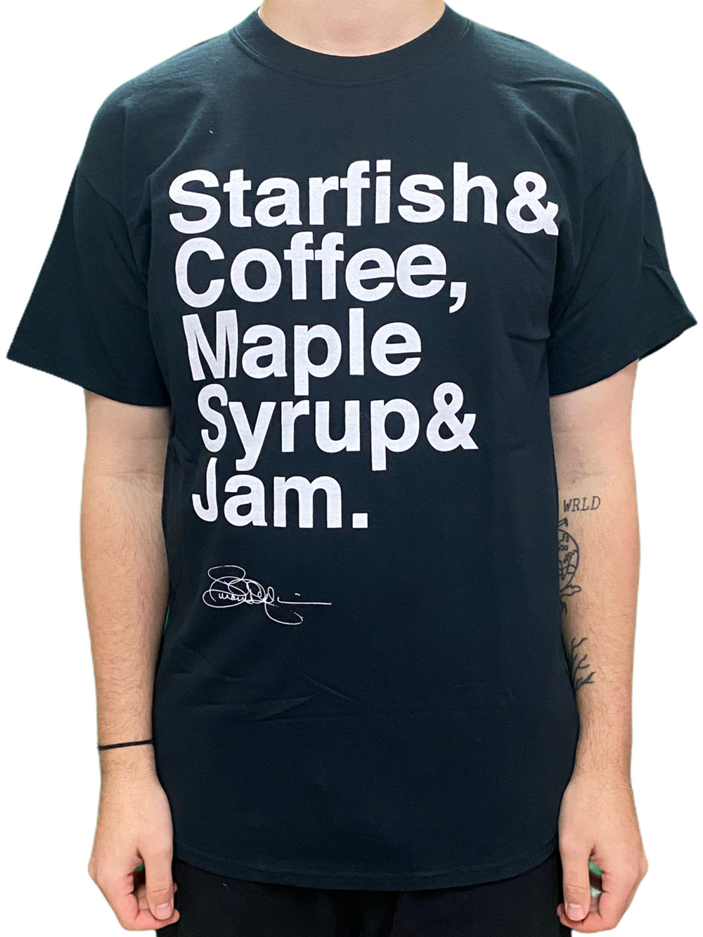 Prince – Starfish & Coffee USA Official Unisex T-Shirt Brand New Prince BLACK