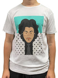 Prince – Lovesexy Many Faces White Official Unisex T-Shirt Various Sizes Printed Front & Back NEW