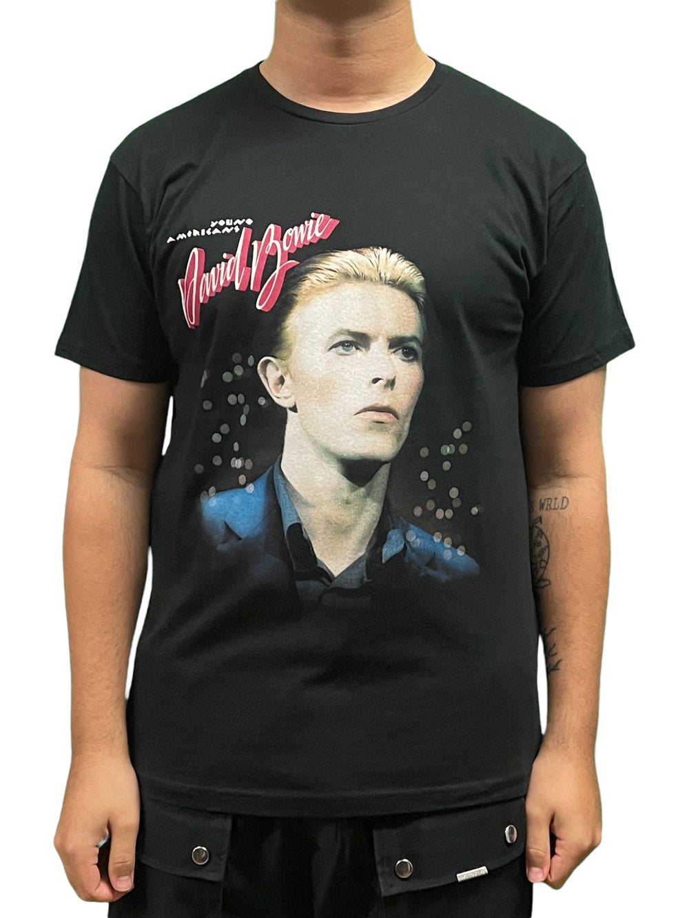 David Bowie - Young Americans Back Printed Official Unisex T Shirt Various Sizes 75 Range