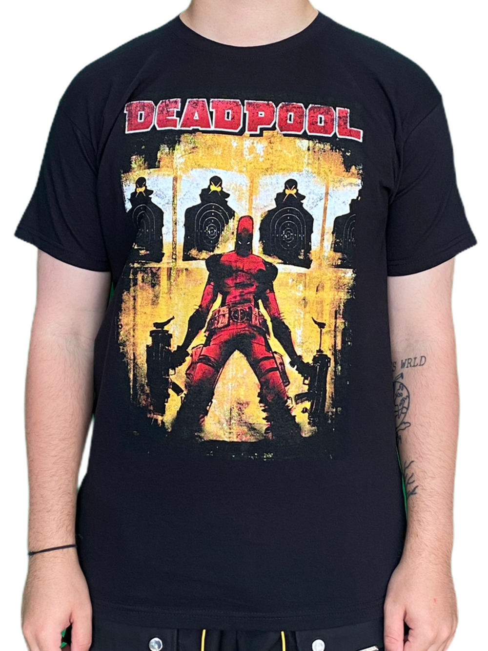 Marvel Deadpool Target Practice Unisex Official T Shirt Brand New Various Sizes