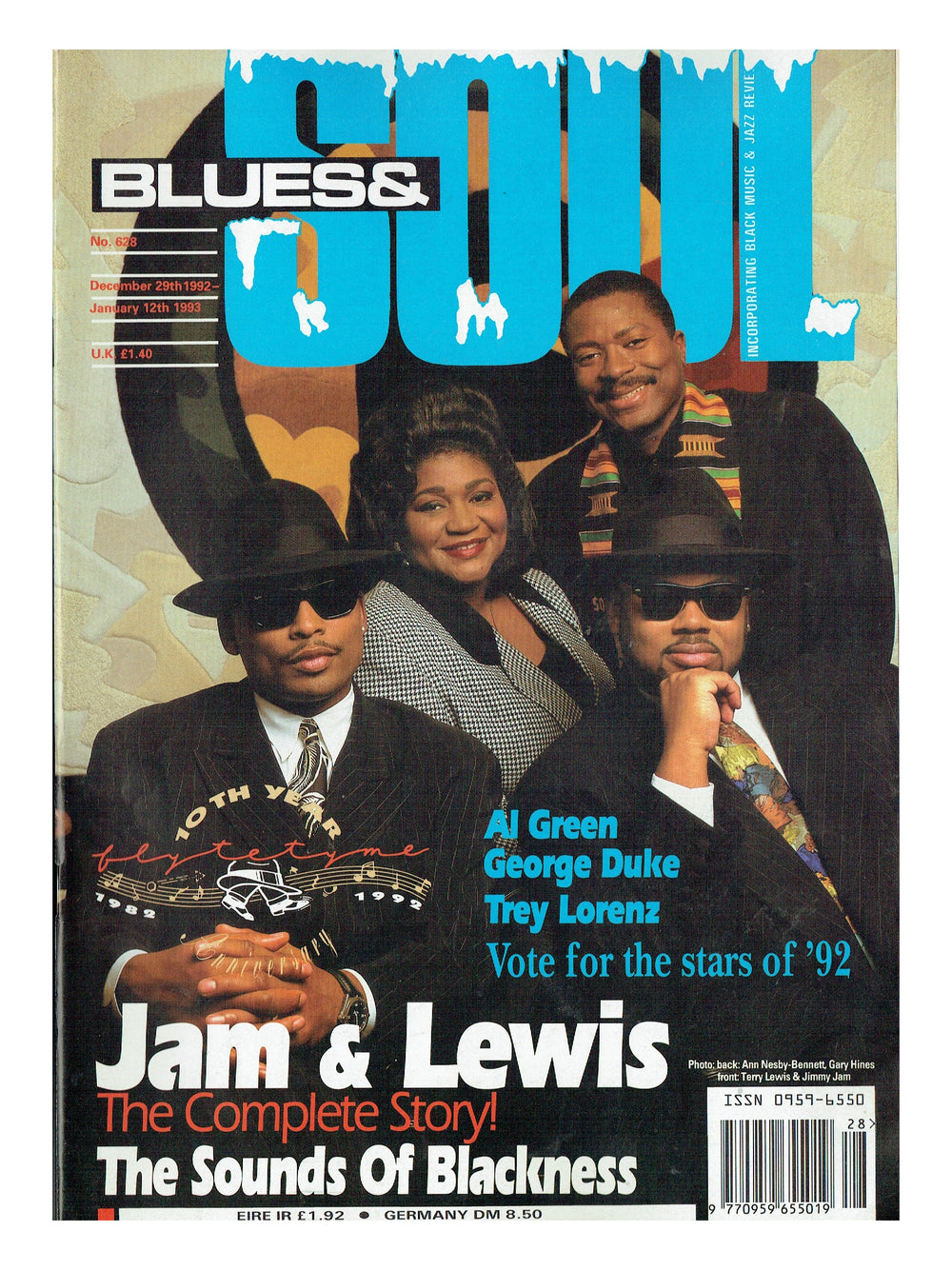Prince – Blues & Soul Magazine December 1992 Jam & Lewis Special Prince