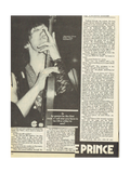 Prince – Cream Magazine May 1983 Prince Cover & 3 Page Article