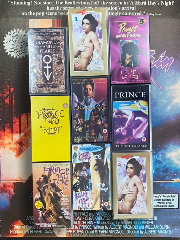 Prince On VHS