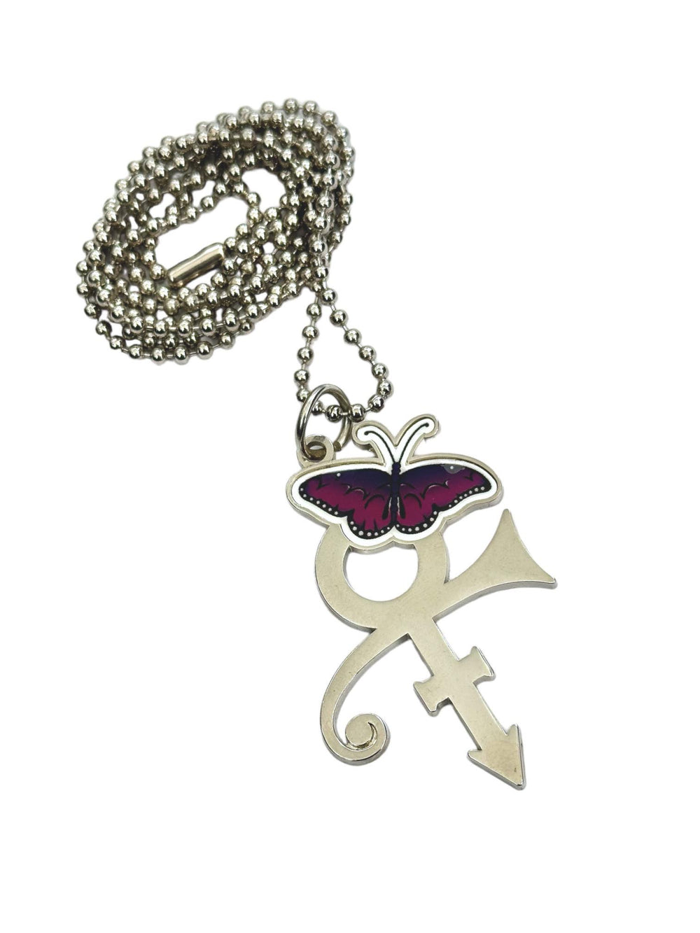 Sheila E O{+> Prince Love Symbol  Official Merchandise Necklace Ball Chain 2016
