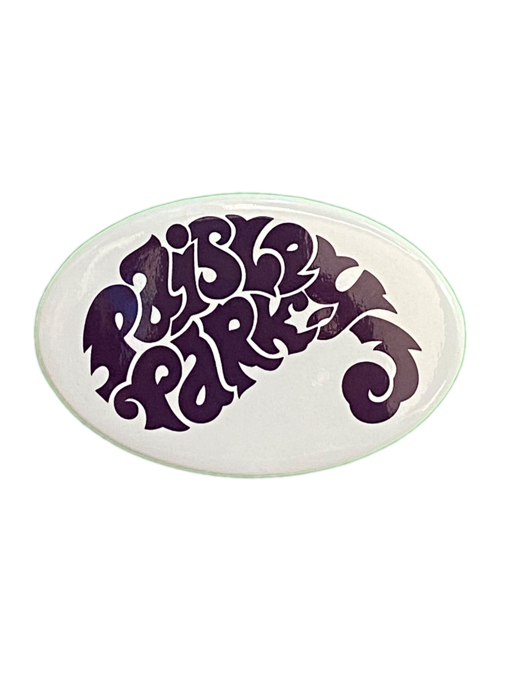 Prince – Paisley Park Official Merchandise Fridge Magnet Oval Logo NEW
