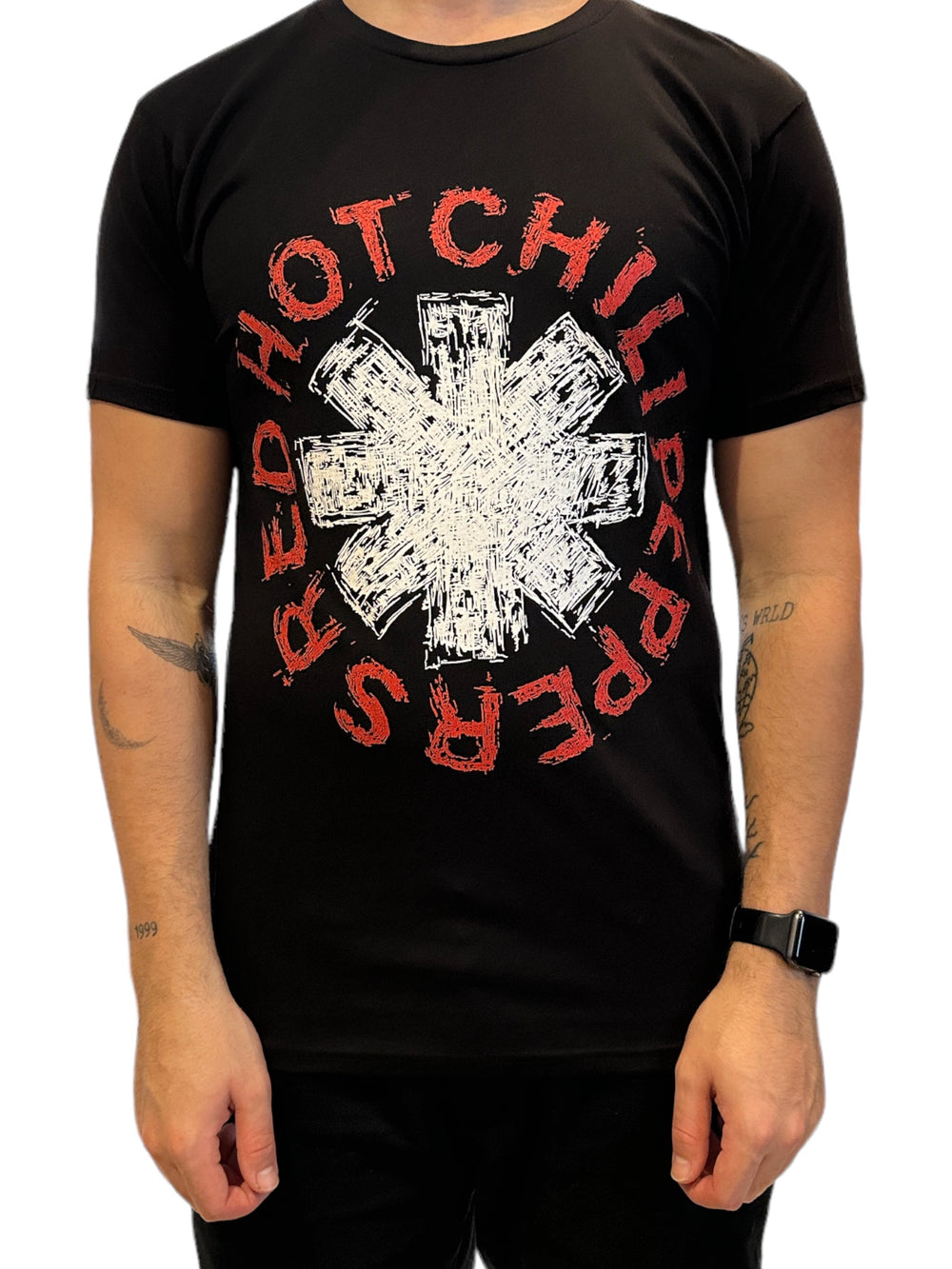 Red Hot Chili Peppers Scribble Unisex Official T Shirt Brand New Various Sizes