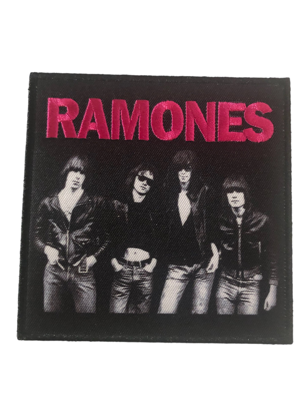 Ramones Band Photo Official Woven Patch Brand New