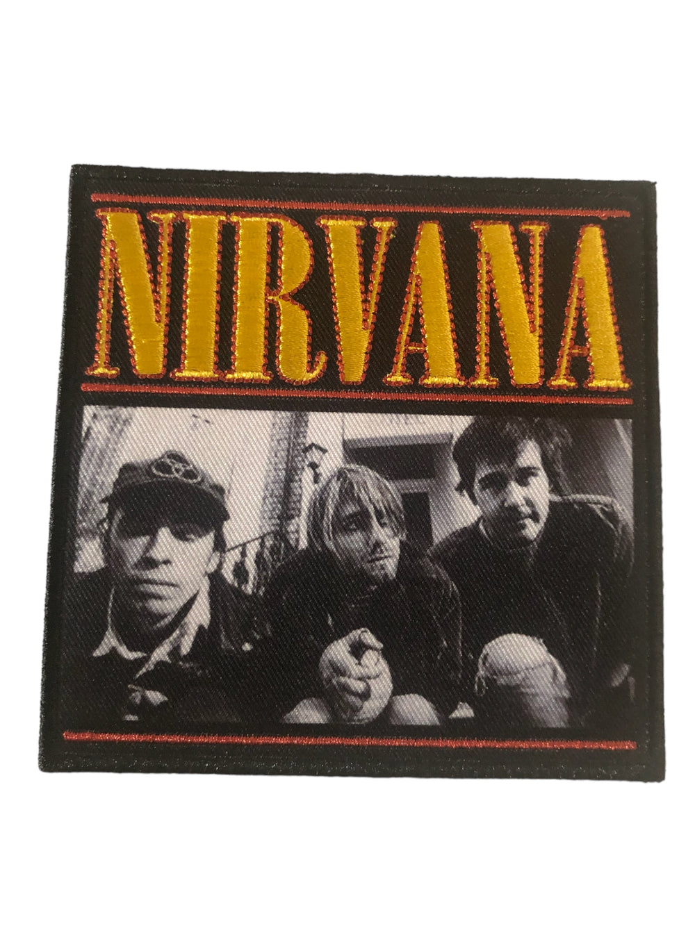 Nirvana London Photo Official Woven Patch Brand New