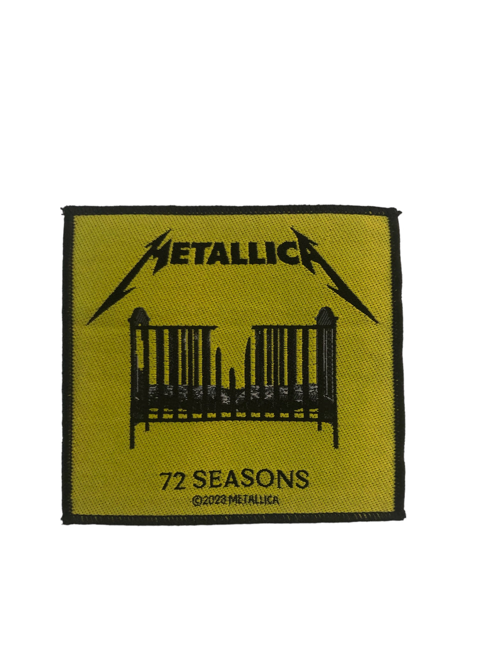 Metallica Standard Woven Patch: 72 Seasons Official New