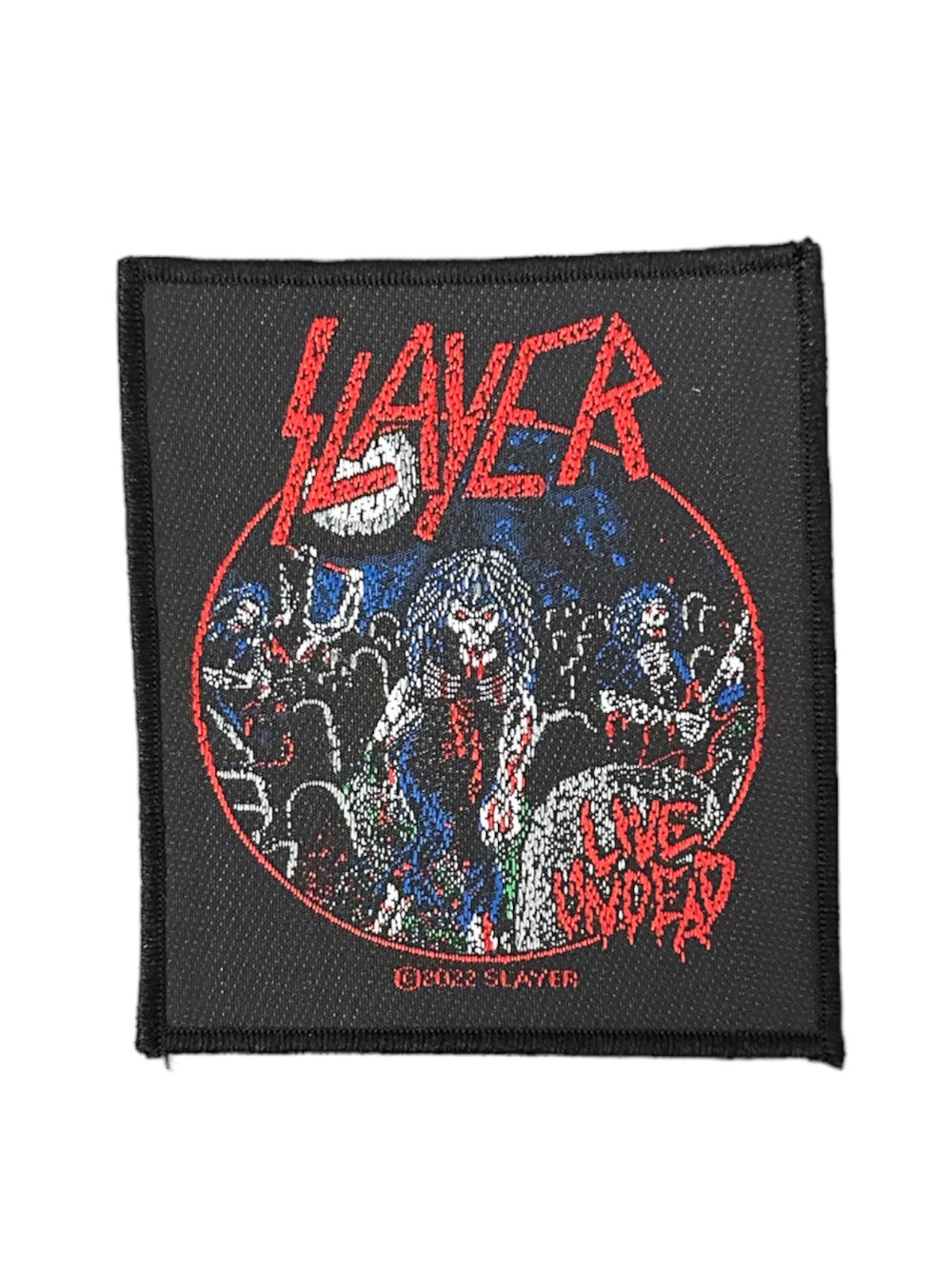 Slayer Undead : Official Woven Patch Brand New