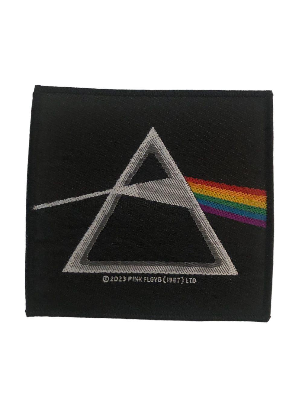 Pink Floyd Standard Woven Patch: Dark Side Official New