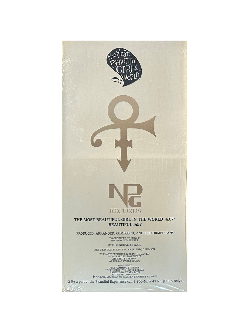 Prince – O(+> 4U The Most Beautiful Girl In The World CD Valentines Edition US :SEALED