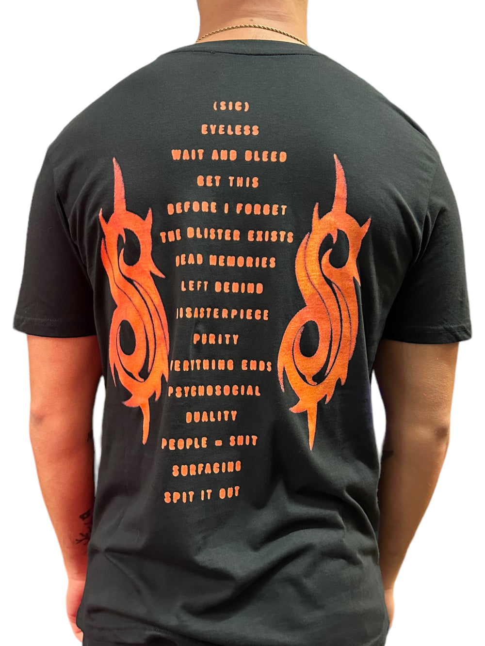 Slipknot Live MSG Orange Official T Shirt Brand New Various Sizes Front & Back Printed