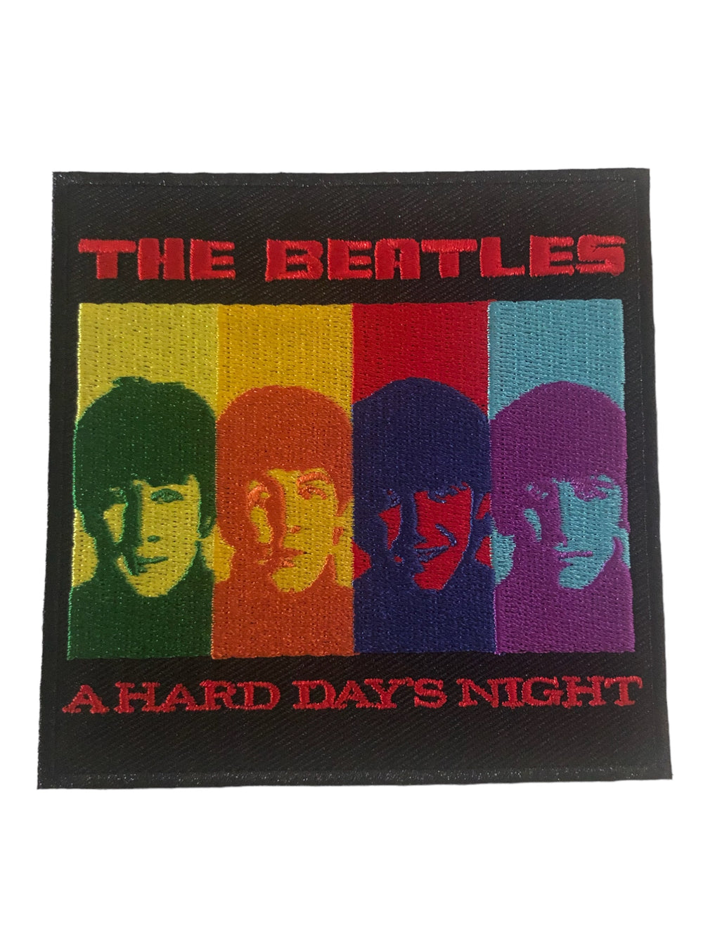 Beatles Hard Days Night Faces  Official Woven Patch Brand New
