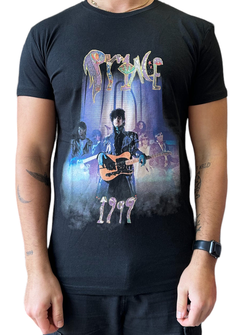 Prince – 1999 Band Smoke Unisex Official T Shirt Brand New Various Sizes NEW