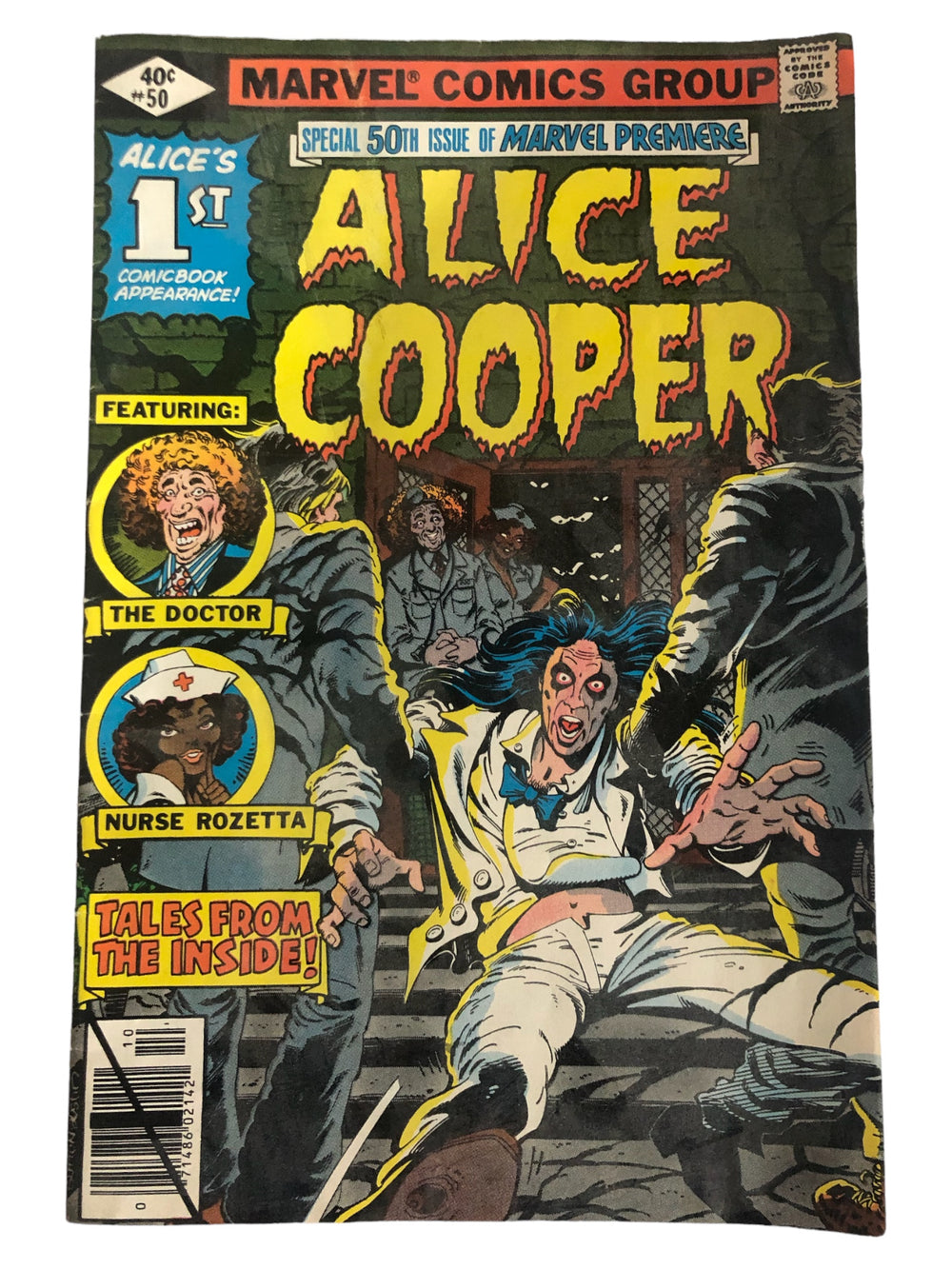 Alice Cooper ‎– Marvel Comics 50th Issue From The Inside