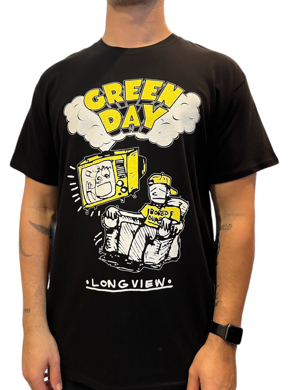 Green Day Long View Doodle Unisex Official T Shirt Brand New Various Sizes