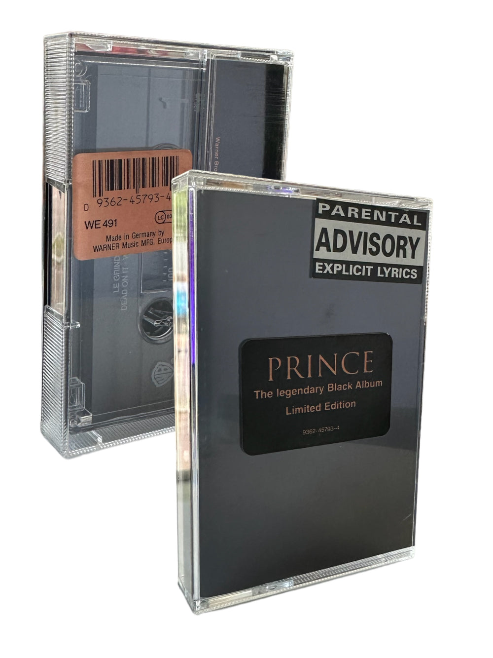Prince – The Black Album Tape Cassette Album 1994 Official Release WE 491 With HYPE