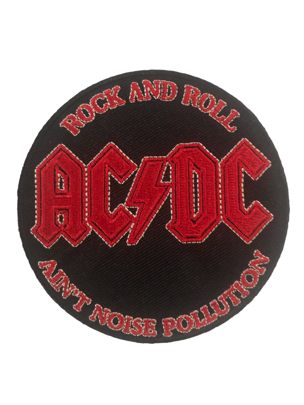 AC/DC Noise Pollution Official Woven Patch Brand New