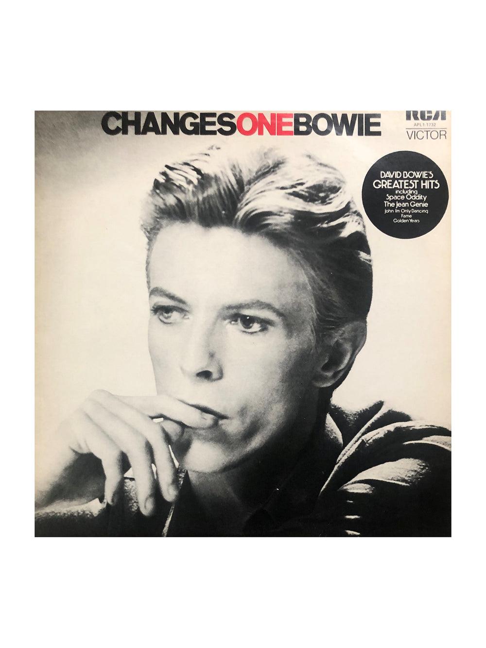 David Bowie – ChangesOneBowie Vinyl Album Australia Rare Hype Printed Preloved: 1976