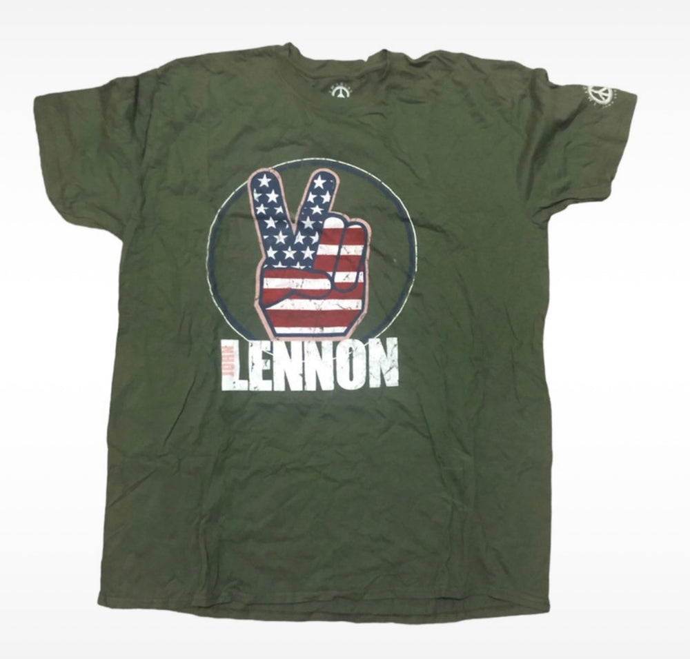 John Lennon Peace Unisex T-Shirt New XXL