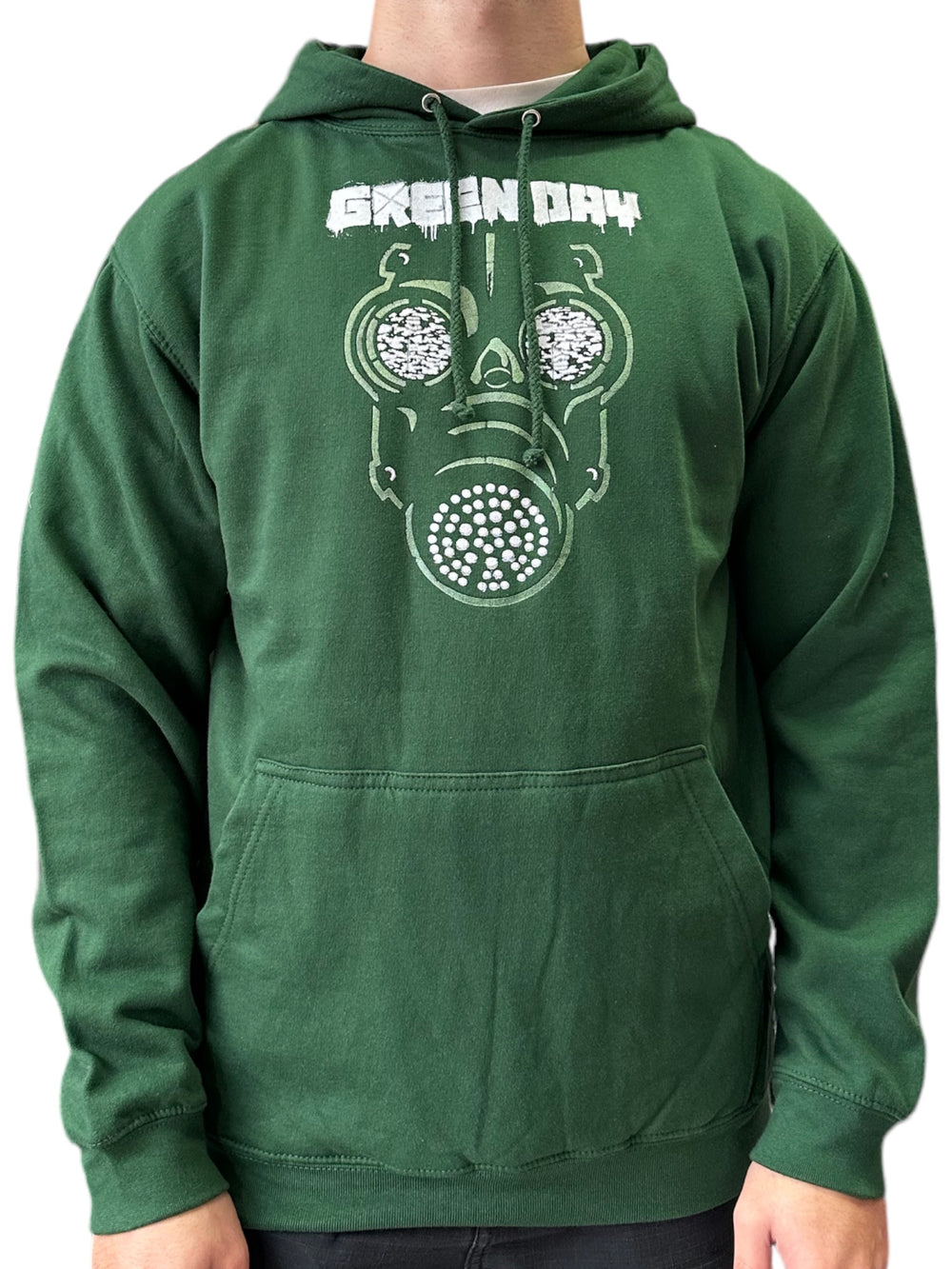 Green Day Green Mask Pullover Hoodie Unisex Official Brand New Various Sizes