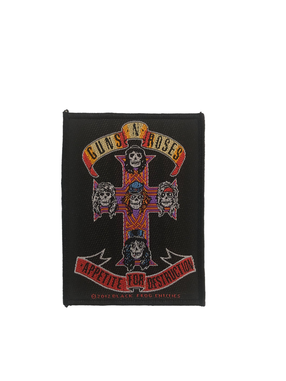 Guns n Roses Standard Woven Patch: Appetite Official New