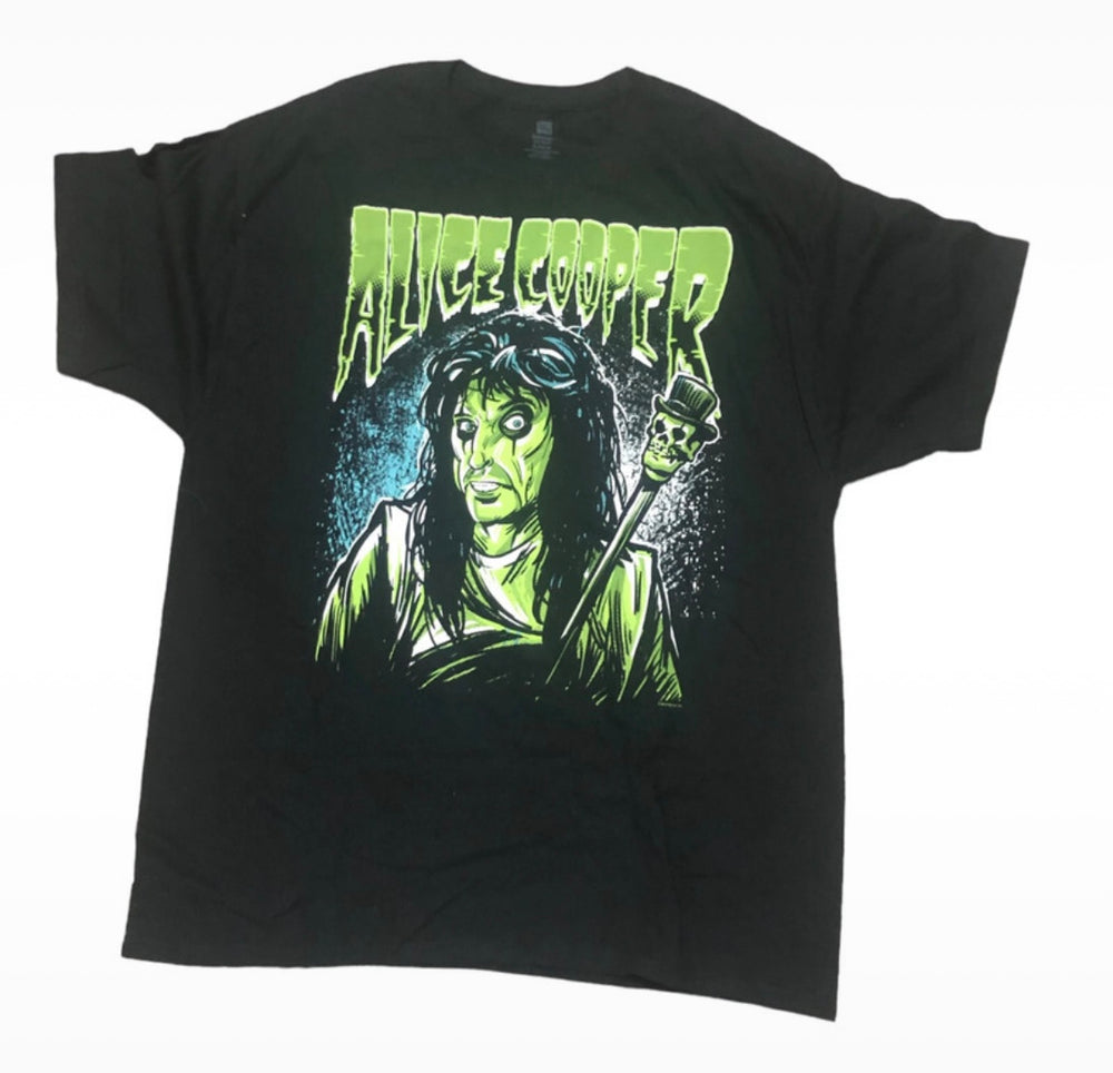 Alice Cooper Sketch Unisex T-Shirt New XL