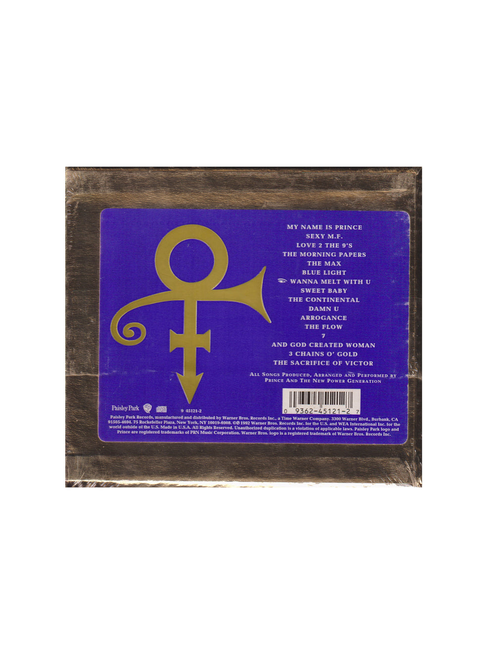Prince – & The New Power Generation – Love Symbol CD Album Ltd Ed Digipak US Preloved: 1992