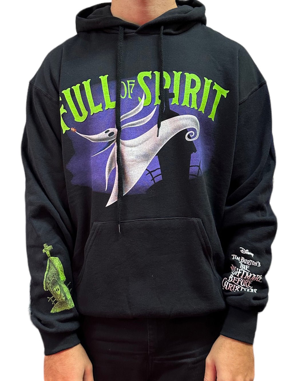 Nightmare Before Christmas Full Of Spirit Unisex Official Hoodie Brand New Various Sizes