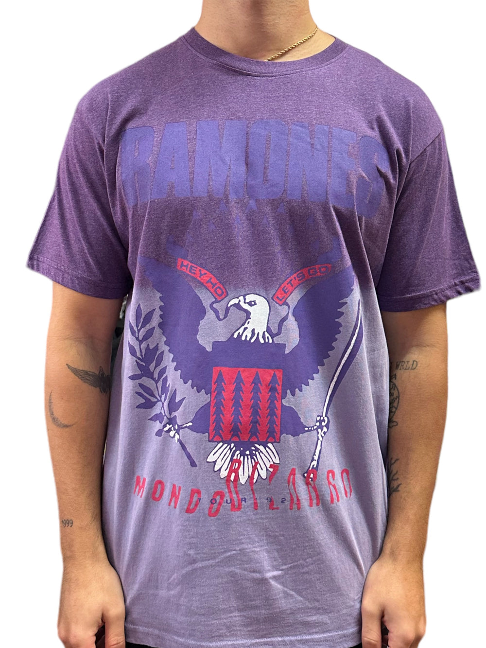 Ramones The Mondo Bizarro (Dip-Dye) Official Unisex T Shirt Brand New Various Sizes