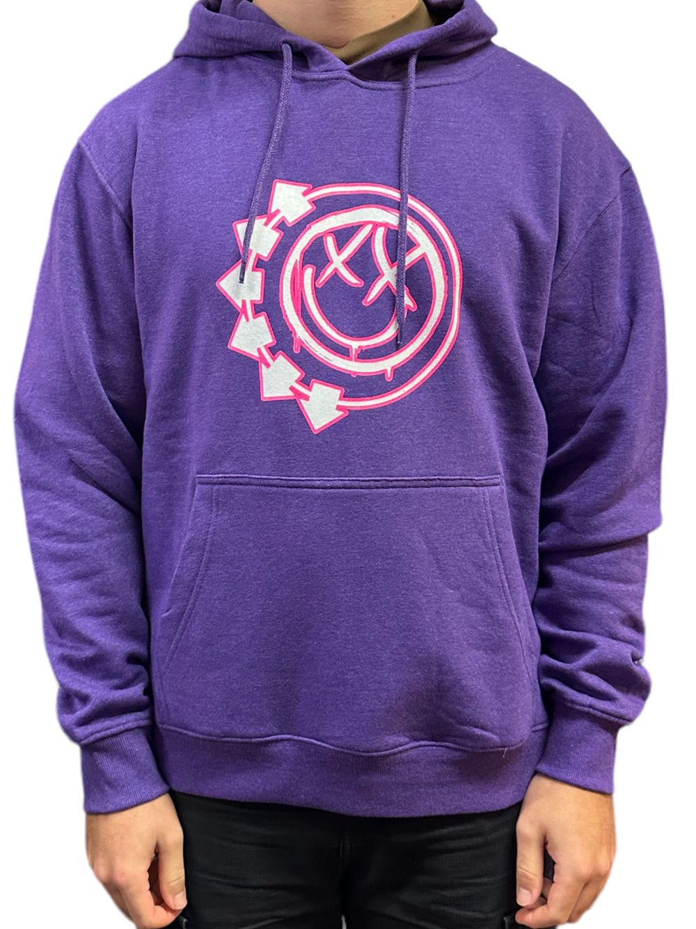 Blink-182 Six Arrow Smile Official Unisex Pullover Hoodie: NEW
