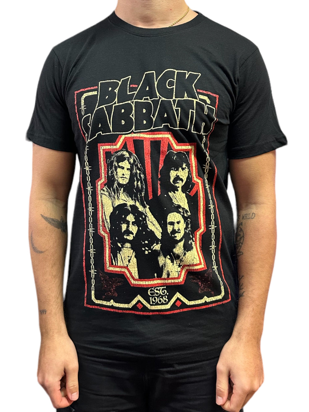 Black Sabbath EST 1968 Official Unisex T-Shirt Various Size: NEW