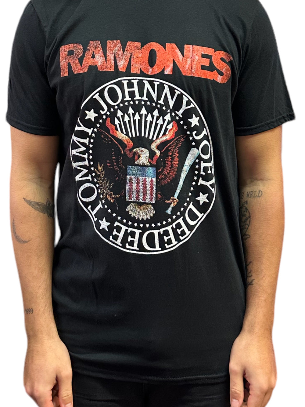 Ramones The Vintage Seal Official Unisex T-Shirt Various Size: NEW