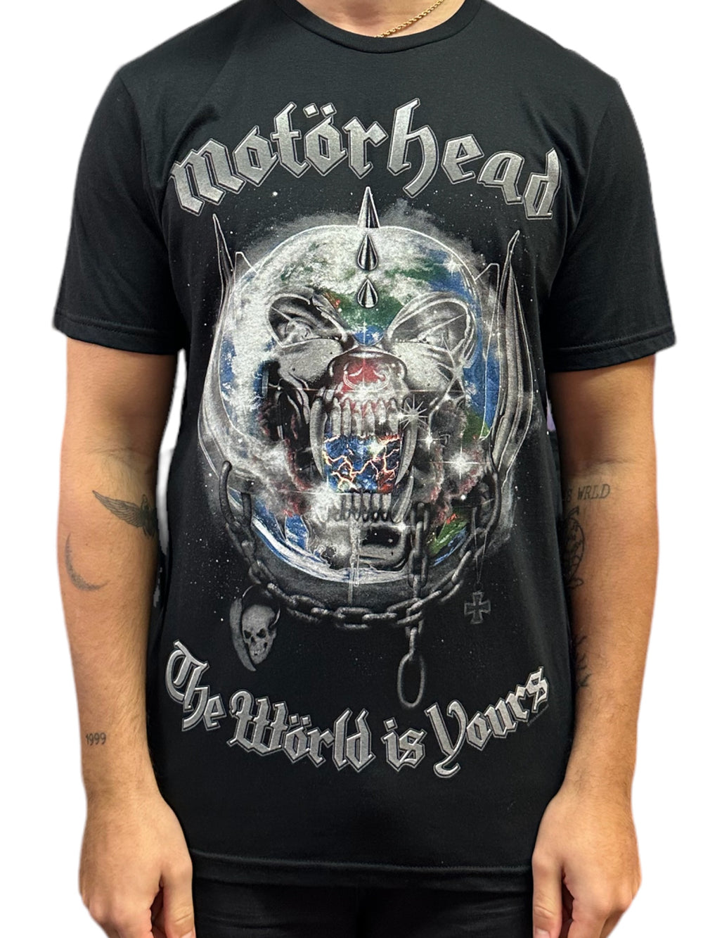 Motorhead The World Is Yours Official Unisex T-Shirt Various Size: NEW