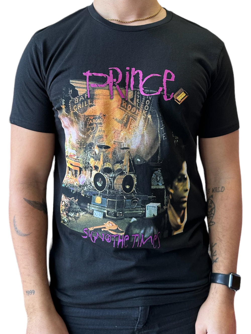 Prince – Sign O The Times Cover Unisex Official T Shirt Various Sizes NEW