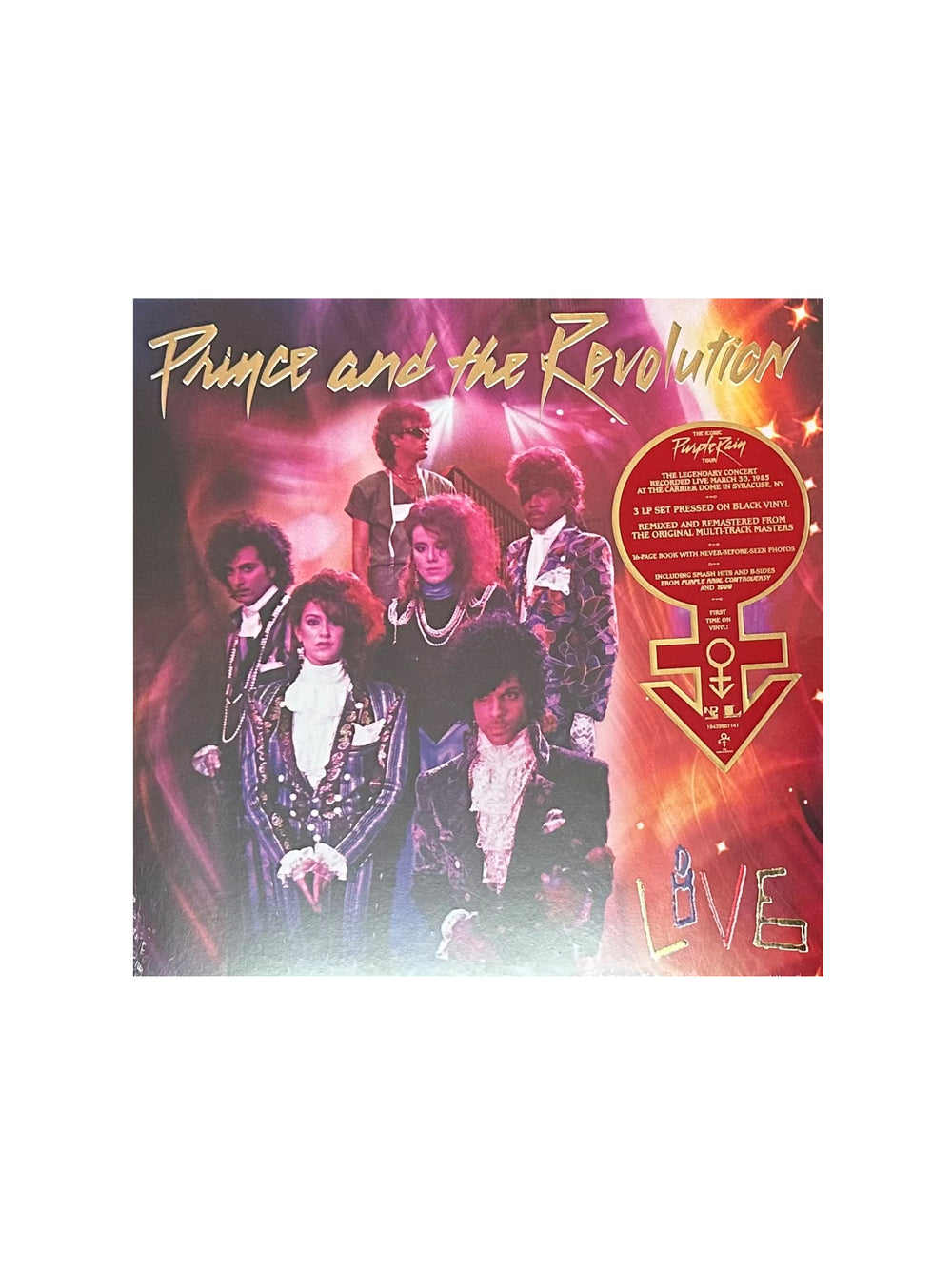 Prince – & The Revolution – Live 3LP Vinyl Reissue RM Sony Legacy NPG Records NEW 2022