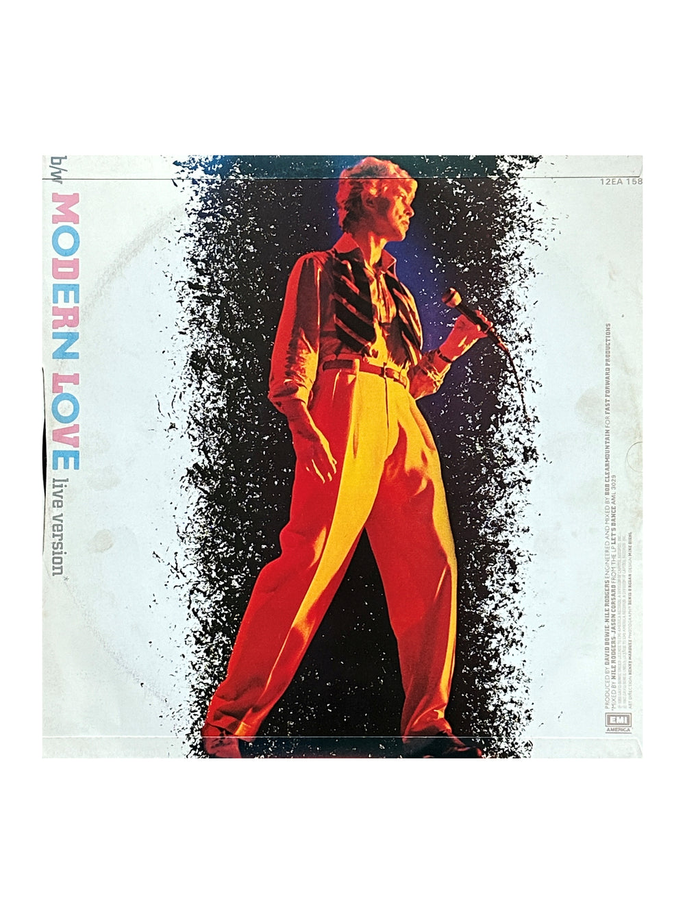 David Bowie - Modern Love Live 12" Vinyl Single Preloved: 1983
