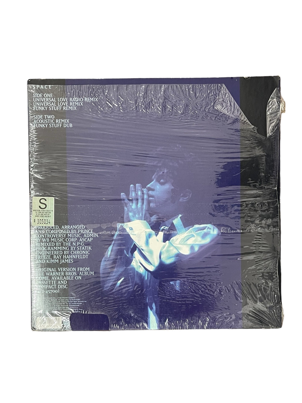 Prince – SPACE 12 INCH VINYL USA  PICTURE SLEEVE SEALED TO 3 SIDES