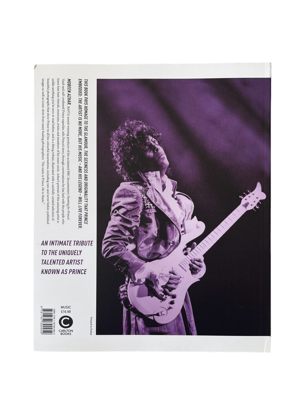 Prince: An Original Life in Pictures by Mobeen Azhar Softback Book BRAND NEW