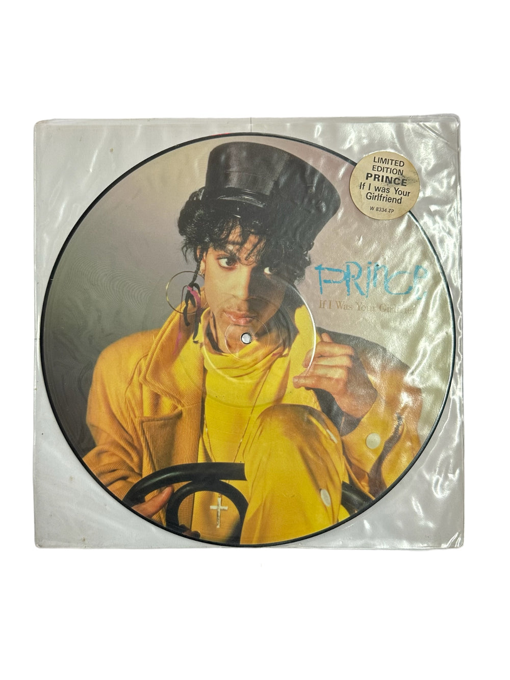 Prince – If I Was Your Girlfriend Vinyl 12" Single LTD Edition Picture Disc Hype UK Preloved: 1987